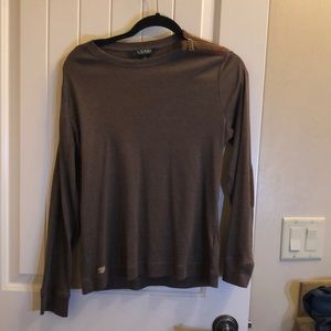 Ralph Lauren Padded Elbow Long Sleeve